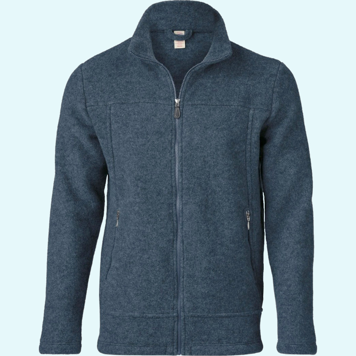 Herren Jacke Wollfleece farbig GOTS