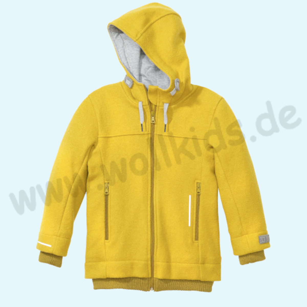 Sale: Outdoor Walkjacke mit vielen tollen Details aus reiner Bio Schurwolle