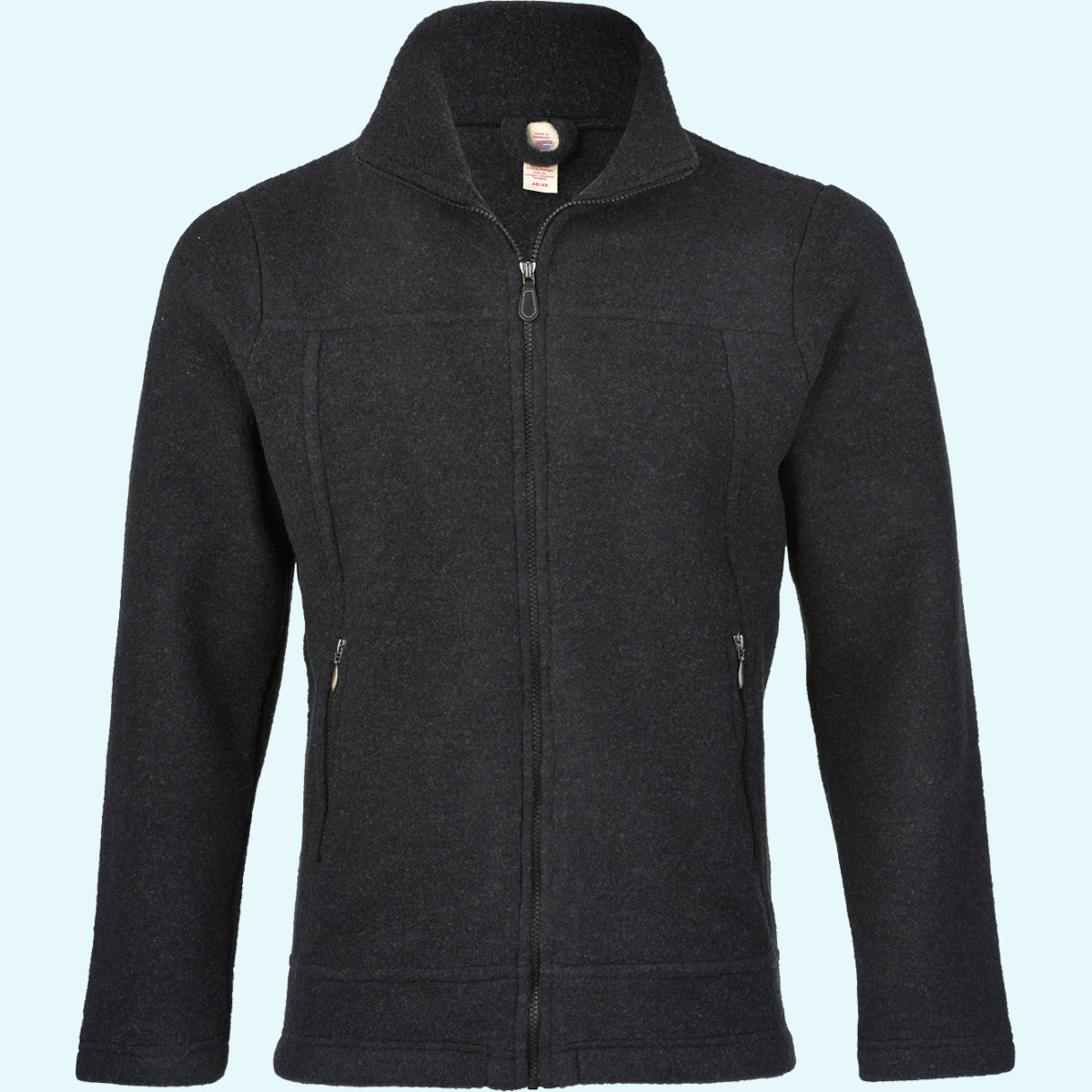 Herren Jacke Wollfleece farbig GOTS