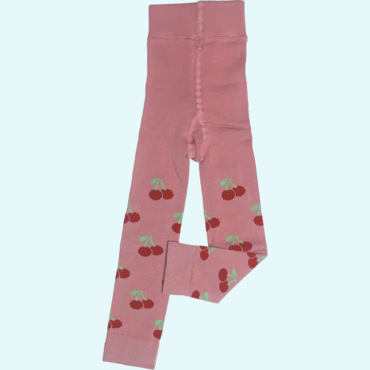 Kinder Leggin - 🍒 Süße Kirschen 🍒- aus BIO Baumwolle - GOTS 