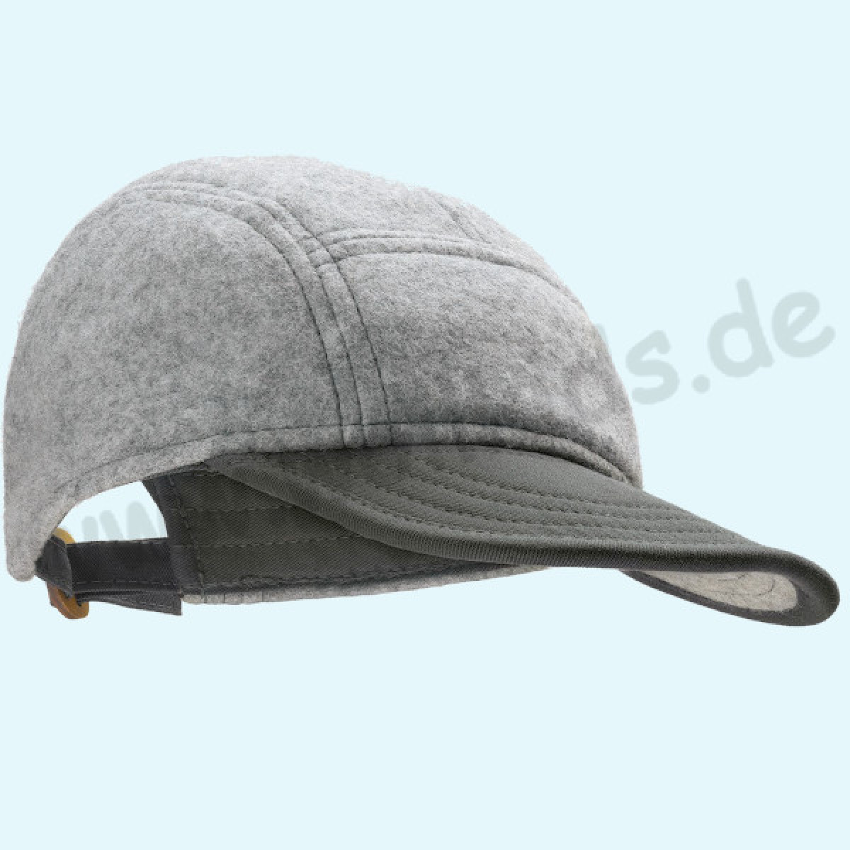 Super coole Baseball Cap KIM - Cappy - Baseball-Mütze - grau anthrazit von Disana