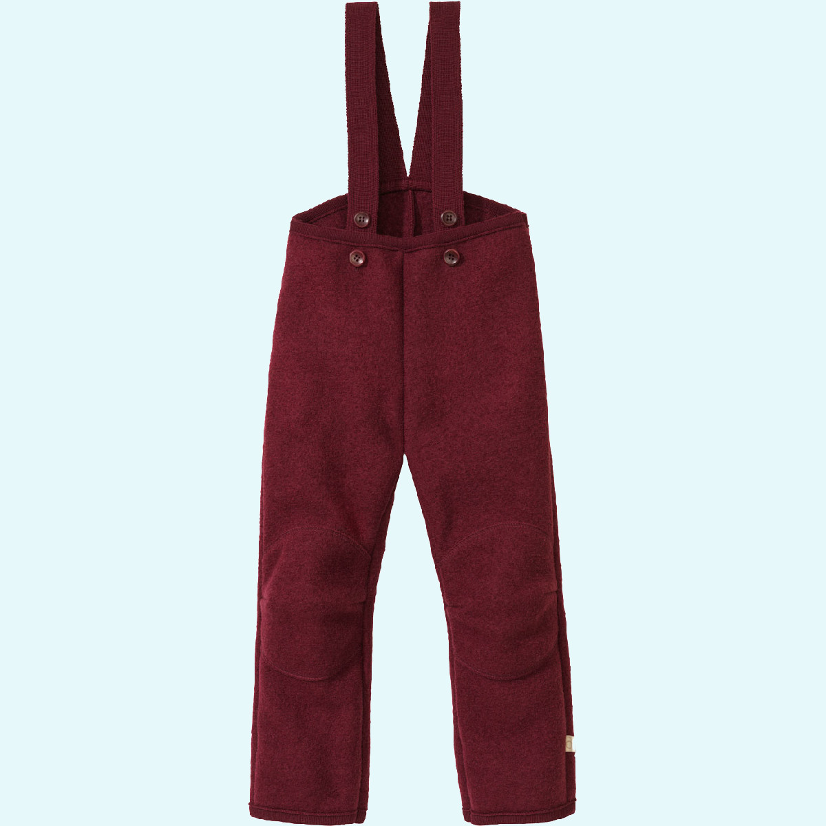 SALE Walk Trägerhose bordeaux - Outdoor Hose aus reinem Schurwollwalk kbT