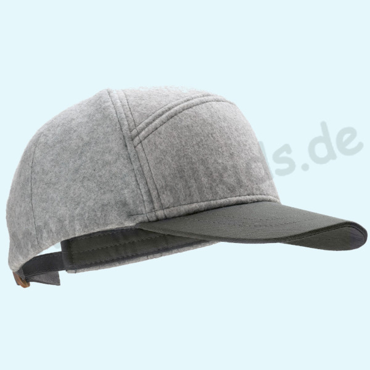 Super coole Baseball Cap Mark - Cappy - Baseball-Mütze - grau anthrazit von Disana